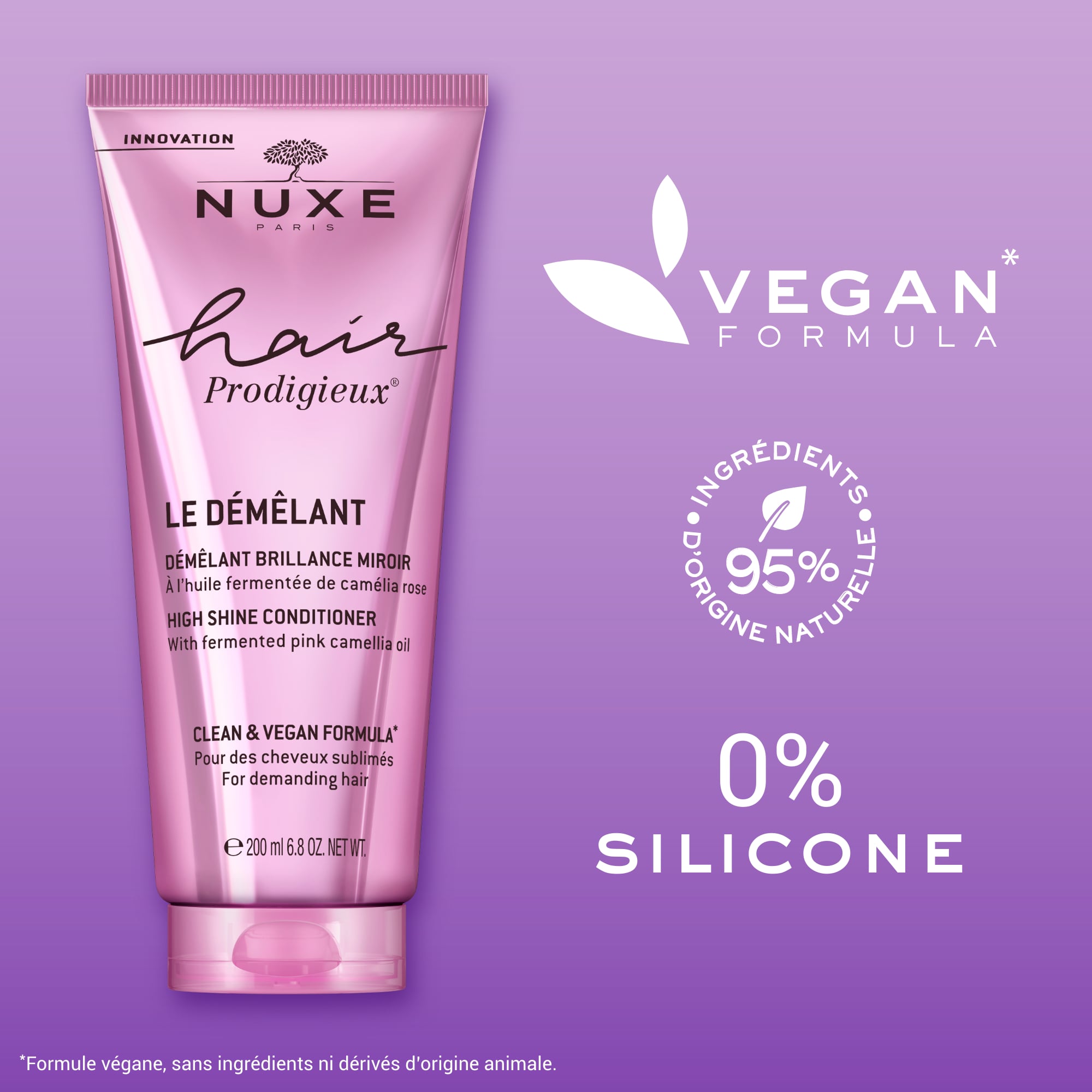 NUXE - HAIR PRODIGIEUX Demelant Brillance Miroir - 200ml